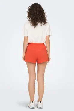 Only Short Jogger Basico Naranja Clearance