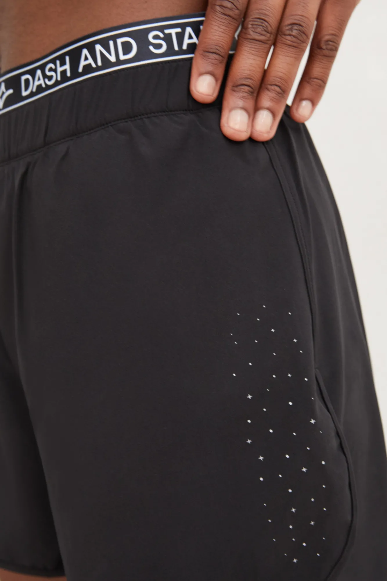 Dash and Stars Short Malla Negro Discount