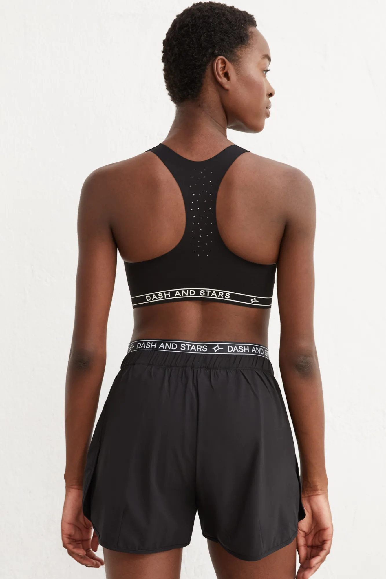 Dash and Stars Short Malla Negro Discount