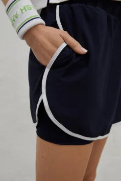 Dash and Stars Short Malla Interior Azul Discount