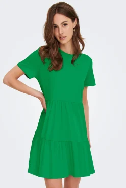 Only Short Regular Fit V-Neck Dress Verde Best