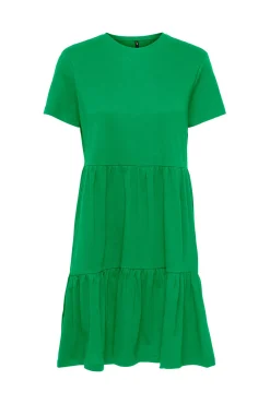 Only Short Regular Fit V-Neck Dress Verde Best