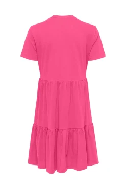 Only Short Regular Fit V-Neck Dress Rosa Best