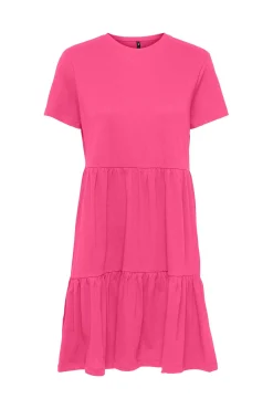 Only Short Regular Fit V-Neck Dress Rosa Best