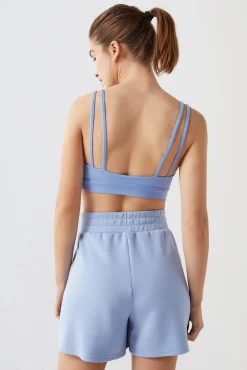 Dash and Stars Short Tacto Suave Azul Online