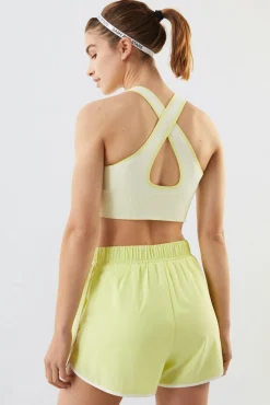 Dash and Stars Short Tecnico Malla Interior Lima Verde New