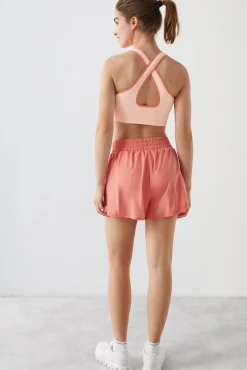 Dash and Stars Short Tecnico Retro Naranja Marron Online