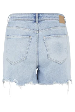 Pieces Short Vaquero Azul Claro New