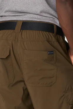 Columbia Shorts Cargo Silver Ridge™ Utility Para Hombre Kaki Oscuro
