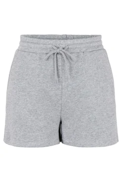 Pieces Shorts De Algodon. Gris Claro Clearance