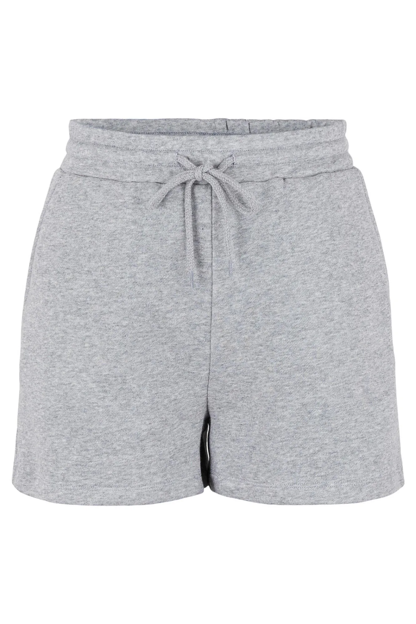 Pieces Shorts De Algodon. Gris Claro Clearance