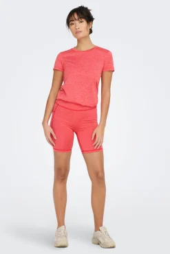 Only Play Shorts Seamless Fit Fucsia Sale