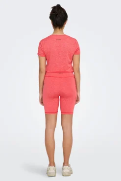 Only Play Shorts Seamless Fit Fucsia Sale