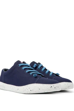 Camper Sneakers Beige De Tejido Para Hombre. Navy Hot