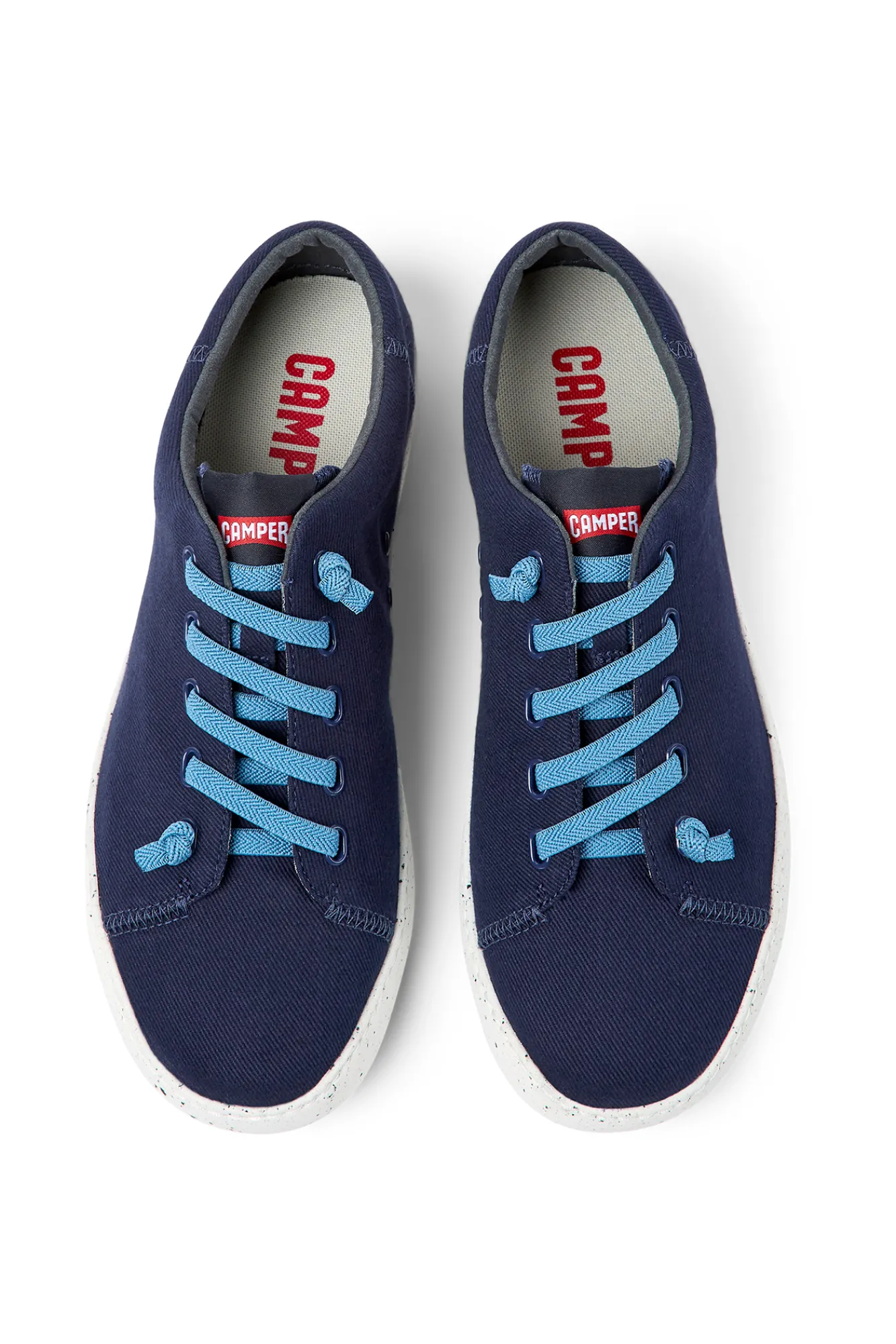 Camper Sneakers Beige De Tejido Para Hombre. Navy Hot