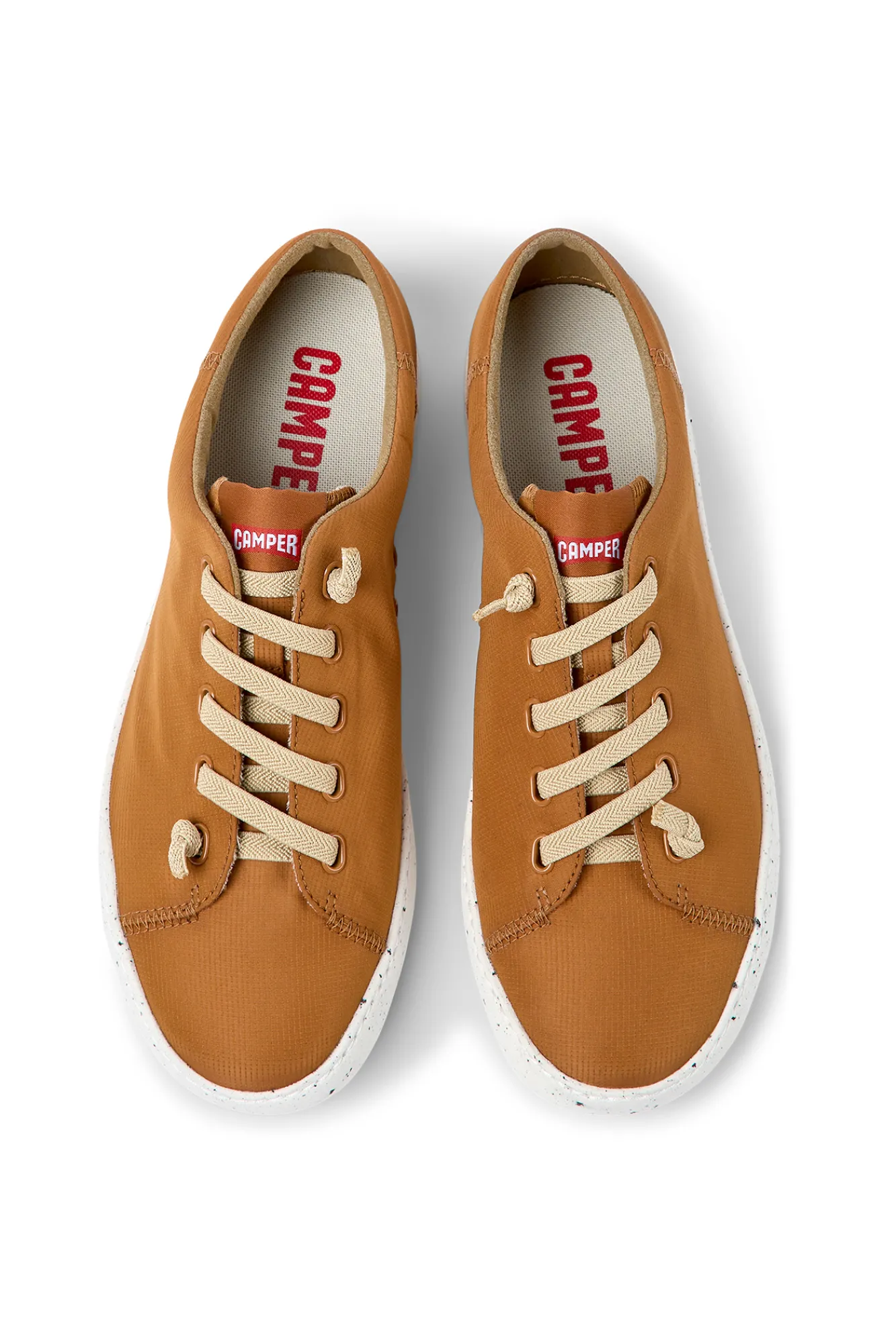 Camper Sneakers Beige De Tejido Para Hombre. Marron Medio Outlet