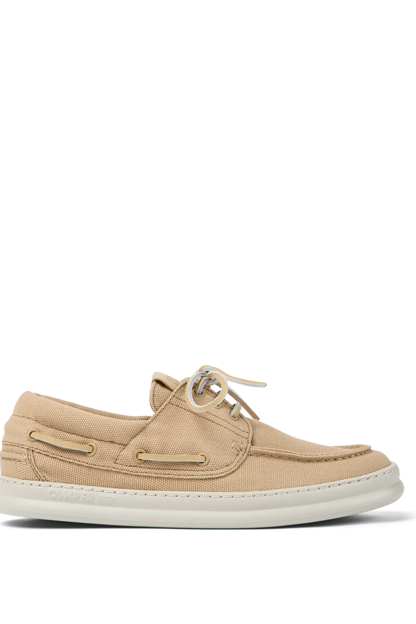 Camper Sneakers Verdes De Tejido Para Hombre. Beige Outlet