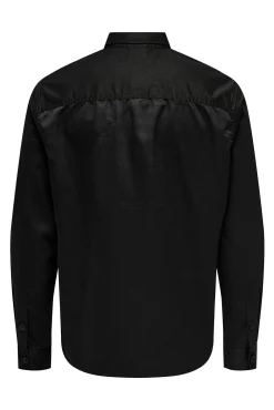 Only & Sons Sobrecamisa Negro New