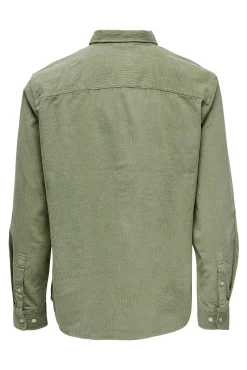 Only & Sons Sobrecamisa Verde Clearance