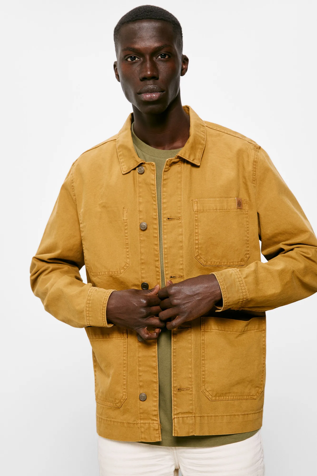 * Sobrecamisa Algodon Dorado