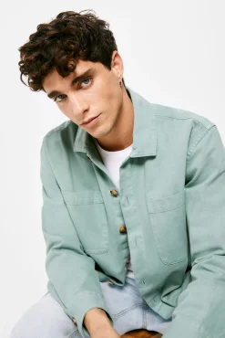 * Sobrecamisa Color Verde Best
