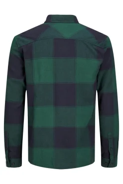 Jack & Jones Sobrecamisa Cuadros Verde Discount