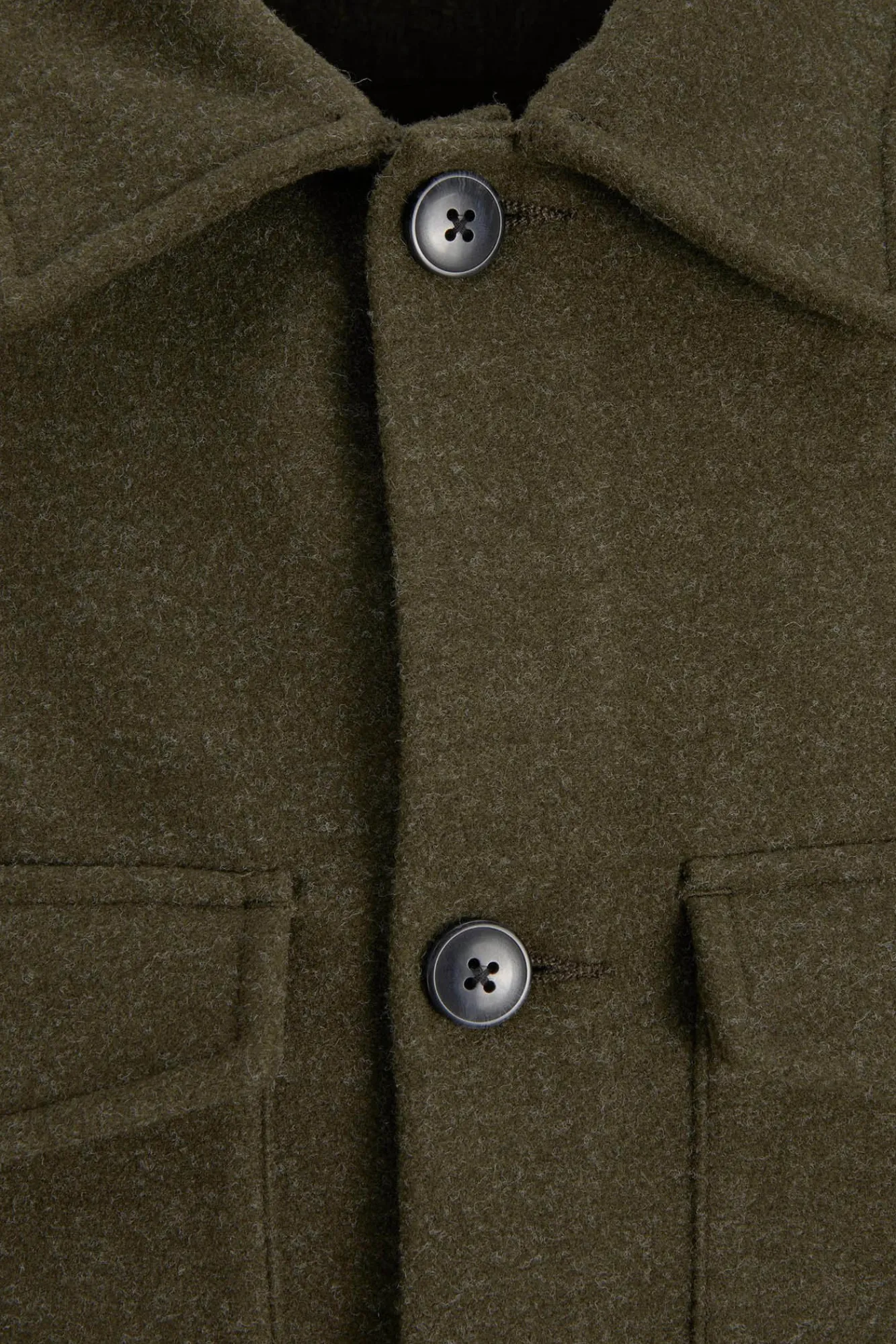 Jack & Jones Sobrecamisa Cuello Camisero Verde Sale