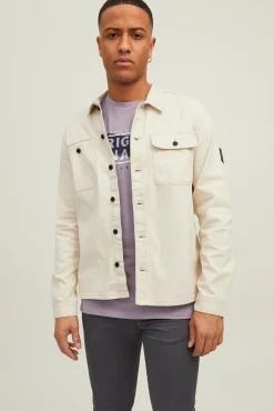 Jack & Jones Sobrecamisa Informal Gris Medio Hot