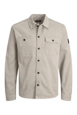 Jack & Jones Sobrecamisa Informal Gris Medio Hot