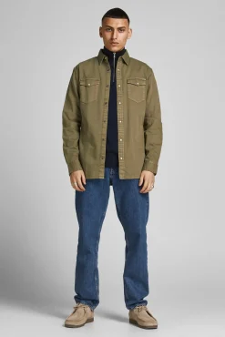 Jack & Jones Sobrecamisa Vaquera Verde New