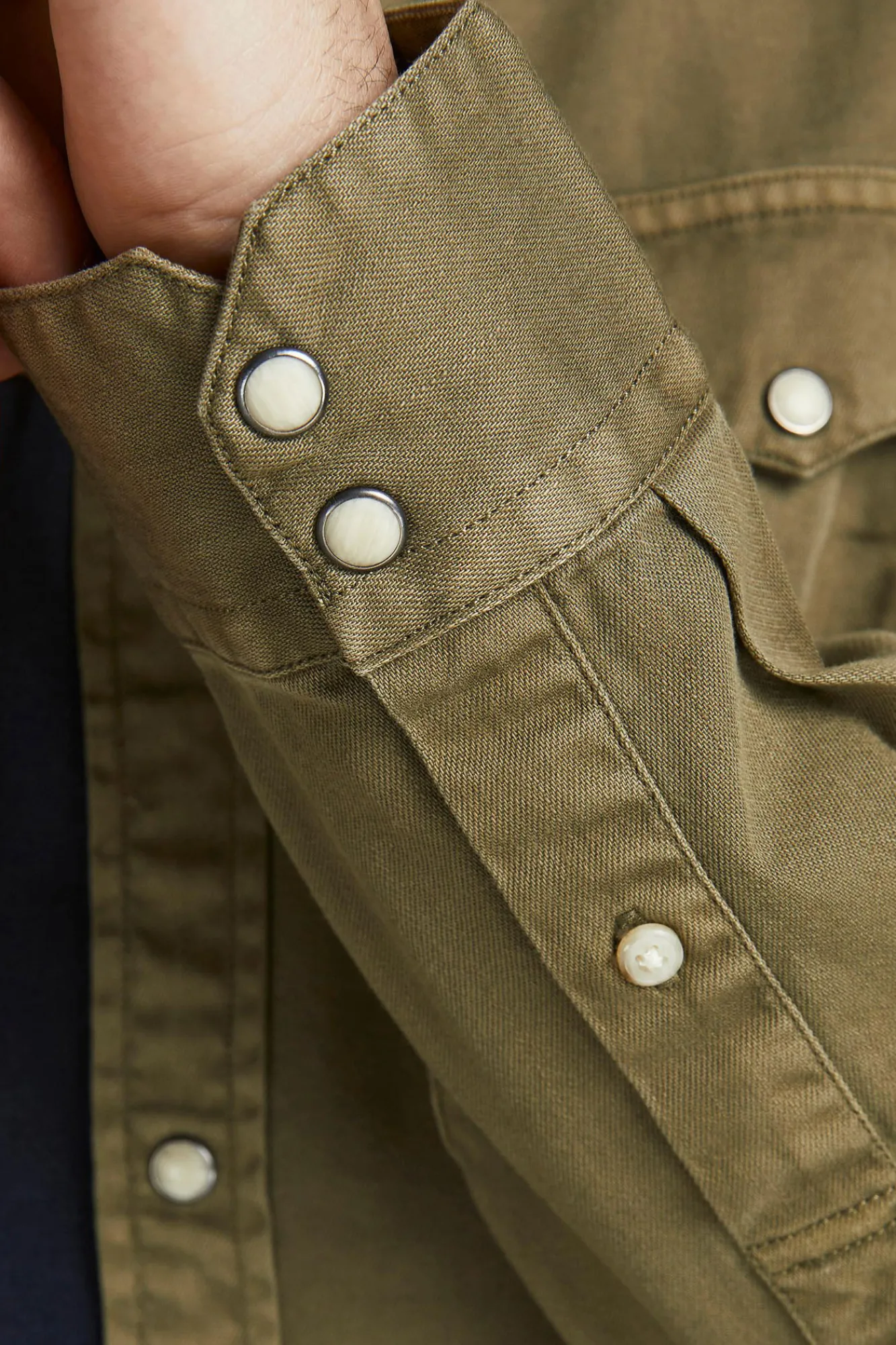 Jack & Jones Sobrecamisa Vaquera Verde New
