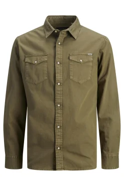 Jack & Jones Sobrecamisa Vaquera Verde New