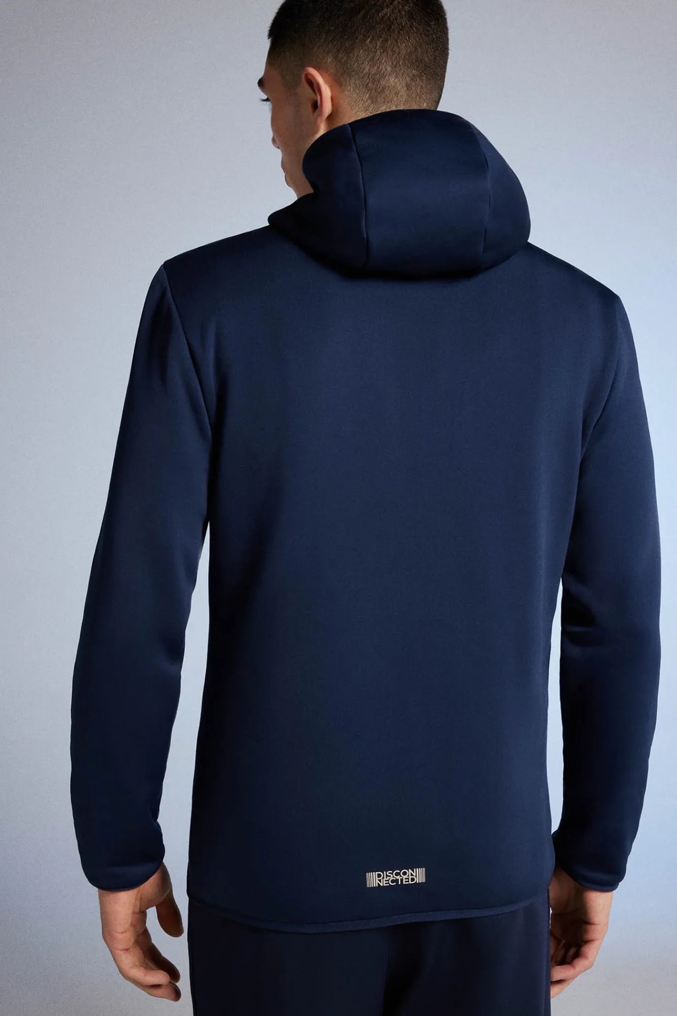 * Softshel Combinado Azul Oscuro New