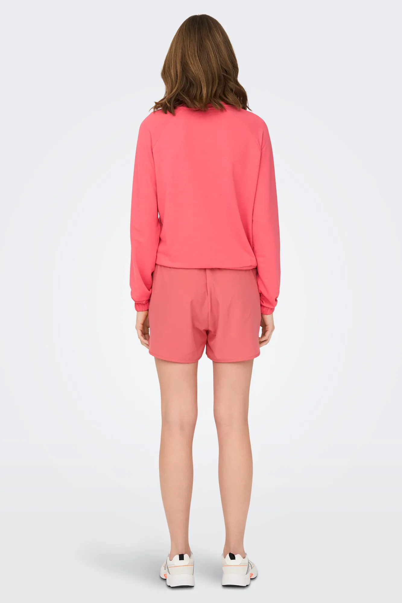Only Play Sudadera 100% Algodon Fucsia Best
