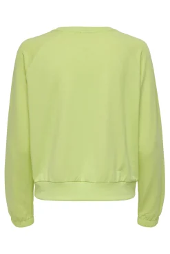 Only Play Sudadera 100% Algodon Verde Hot