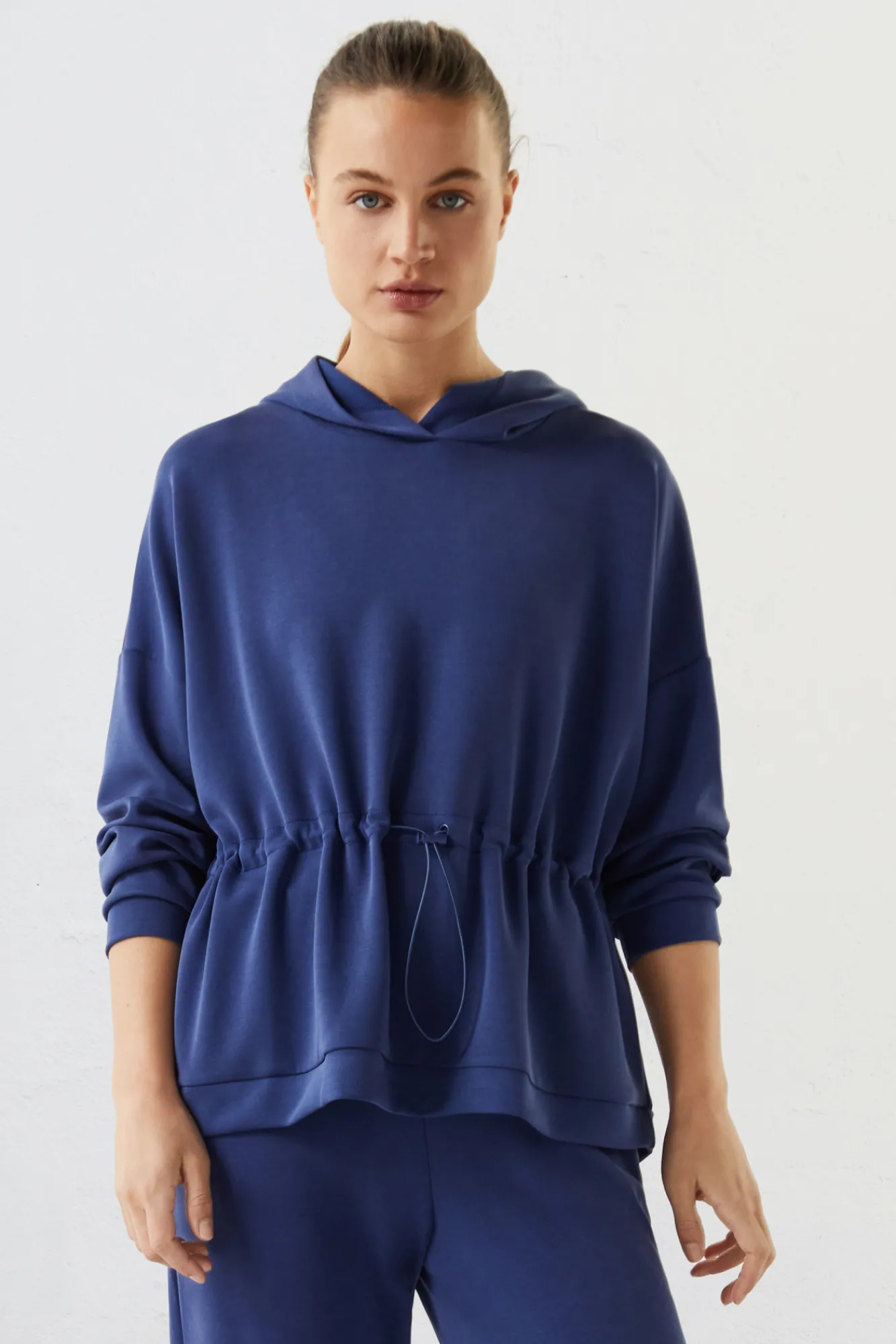 Dash and Stars Sudadera Capucha Oscuro Azul Online