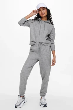 Only Play Sudadera Con Capucha Gris Best