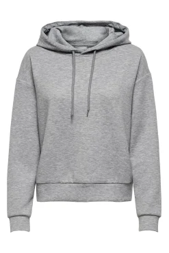 Only Play Sudadera Con Capucha Gris Best