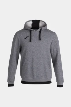 Joma Sudadera Con Capucha Confort Gris Melange Negro Gris Claro Discount