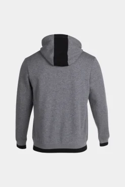 Joma Sudadera Con Capucha Confort Gris Melange Negro Gris Claro Discount