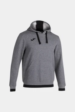 Joma Sudadera Con Capucha Confort Gris Melange Negro Gris Claro Discount