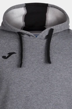 Joma Sudadera Con Capucha Confort Gris Melange Negro Gris Claro Discount