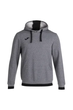 Joma Sudadera Con Capucha Confort Gris Melange Negro Gris Claro Discount