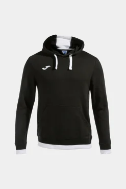 Joma Sudadera Con Capucha Confort Negro Blanco Clearance