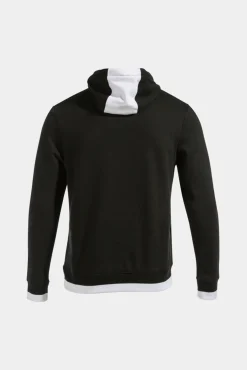 Joma Sudadera Con Capucha Confort Negro Blanco Clearance