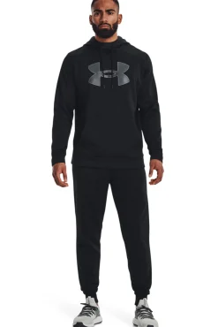 Under Armour Sudadera Con Capucha Logo Estampado Negro Best