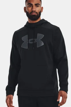 Under Armour Sudadera Con Capucha Logo Estampado Negro Best