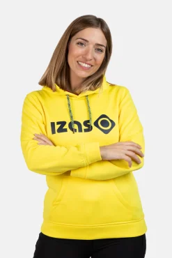 Izas Sudadera Con Capucha Lynx Amarillo Sale