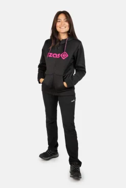 Izas Sudadera Con Capucha Lynx Negro New