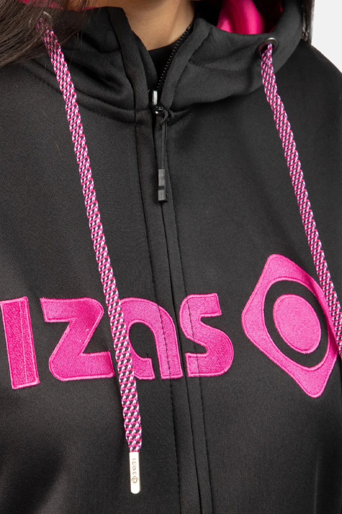 Izas Sudadera Con Capucha Lynx Negro New